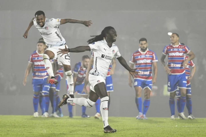 Ecuador's Liga de Quito beats Brazil's Fortaleza on penalties to win Copa Sudamericana