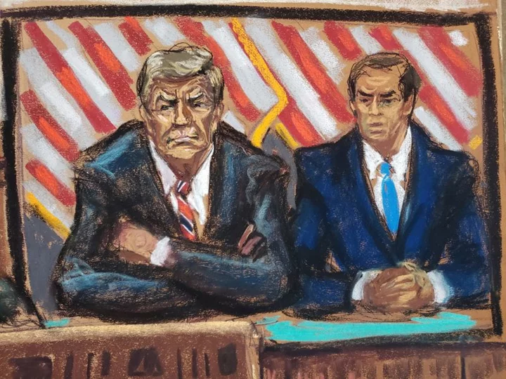 Trump's defense team still taking shape as he appears in court