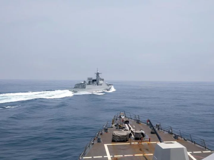 Taiwan reports record number of Chinese warships in waters around the island