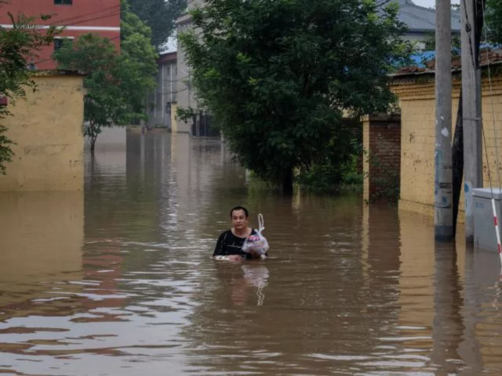 More than a million displaced as China's Hebei region reels from record rains