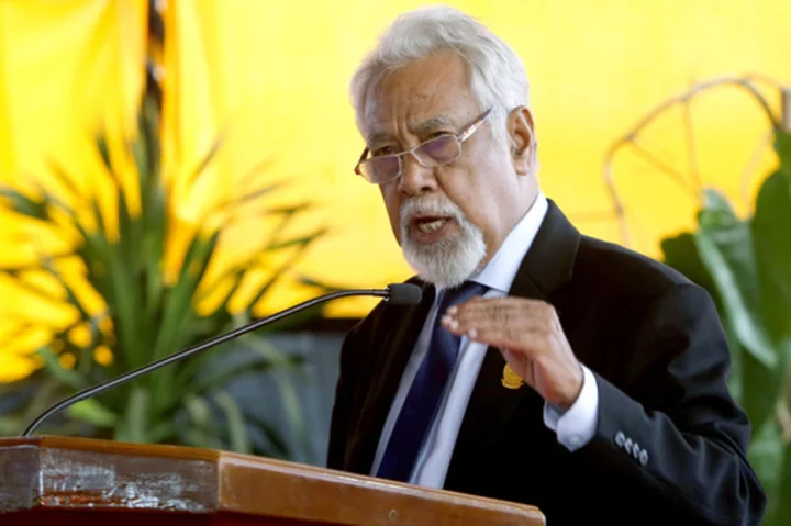 East Timor's independence hero Xanana Gusmao returns to power as prime minister