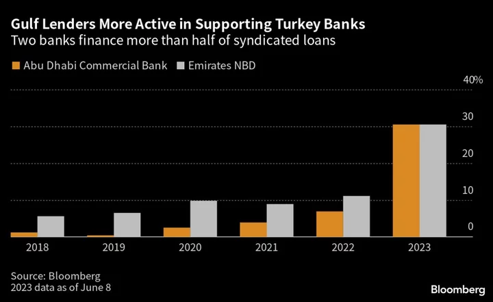 UAE Lenders Fill Financing Void Left by Global Banks in Turkey