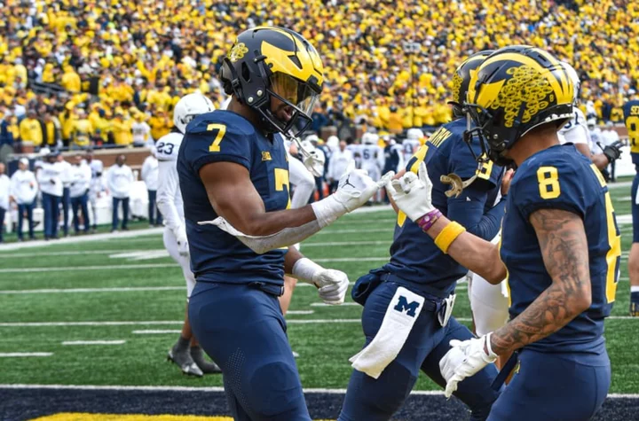 Michigan players send message to Big Ten after Penn State victory