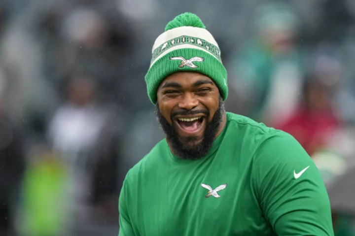 Philadelphia Eagles defensive end Brandon Graham plays in team record 189th game