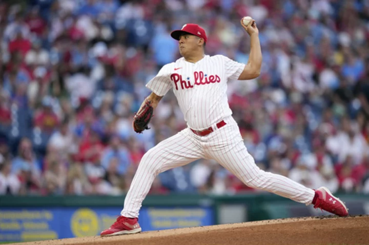 Phillies place left-hander Ranger Suárez on injured list with strained hamstring