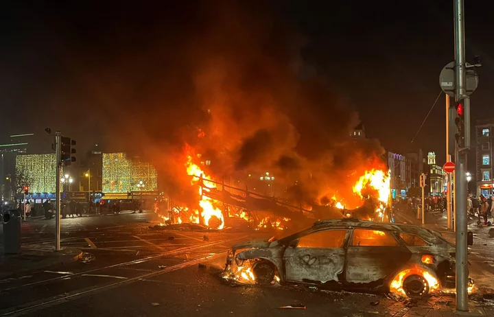 Violence Erupts in Dublin City Center After Knife Attack