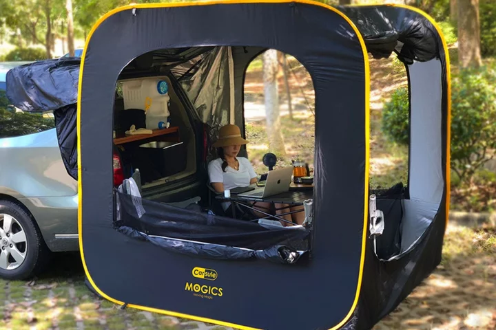 This pop-up cabin for your car or SUV is $79 off