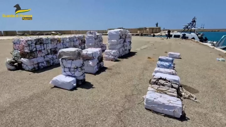 Police seize record cocaine haul in Italy worth more than £730 million